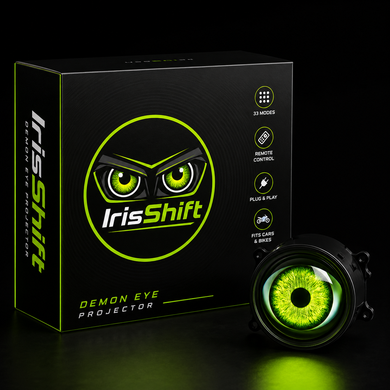 IrisShift™ RGB Demon Eye Headlight Kit